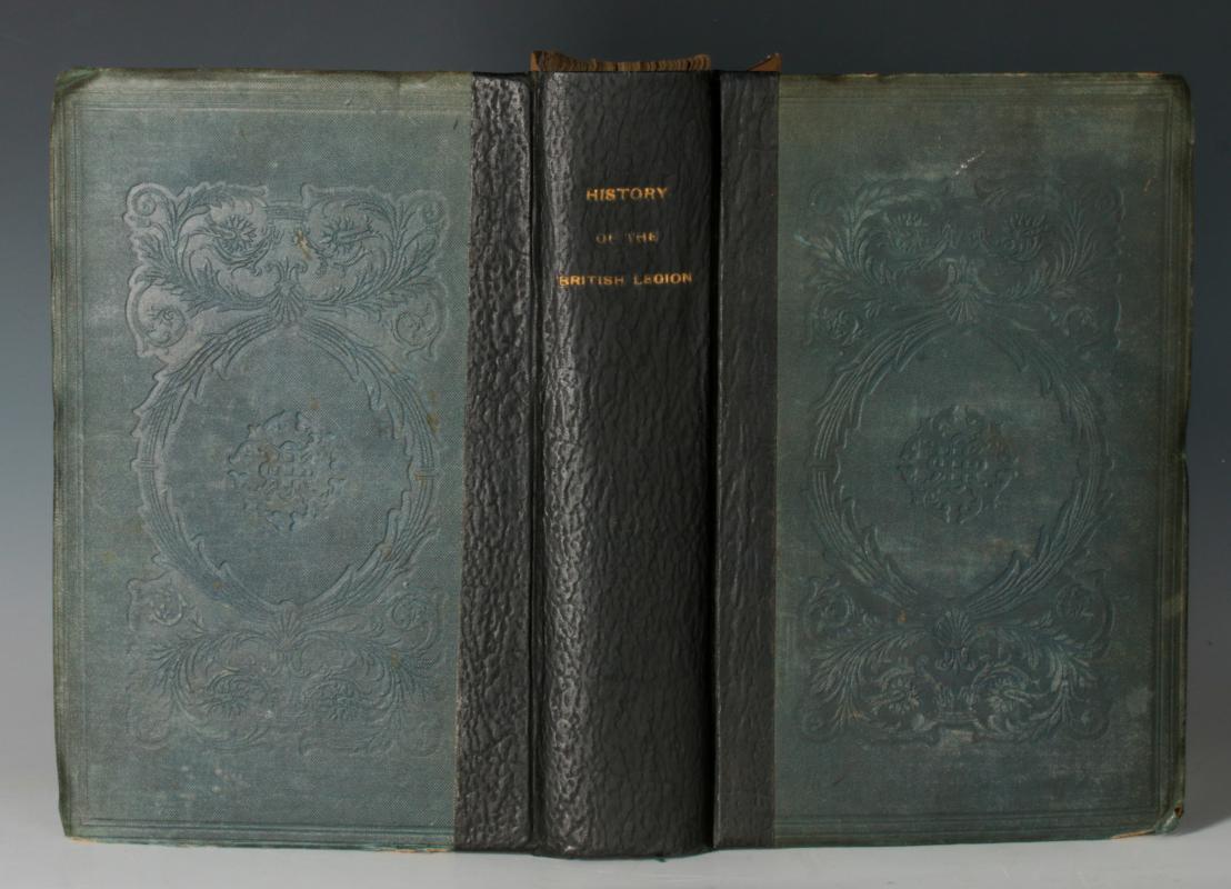 1839 HISTORY OF THE BRITISH LEGION BY SOMERVILLE