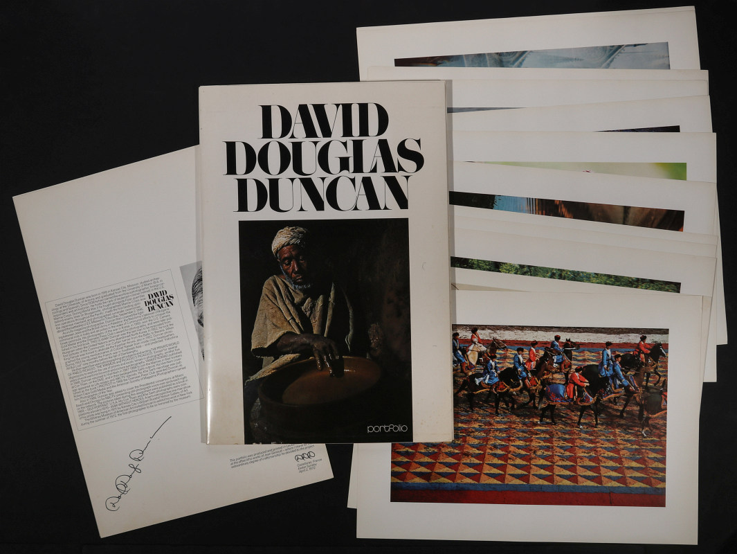 A PORTFOLIO OF IMAGES AFTER DAVID DOUGLAS DUNCAN