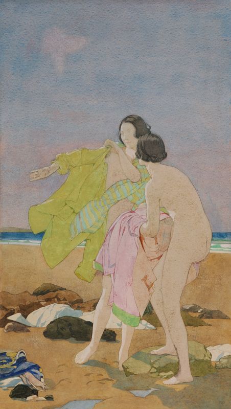 DOROTHY WEBSTER HAWKSLEY (1884-1970) WATERCOLOR