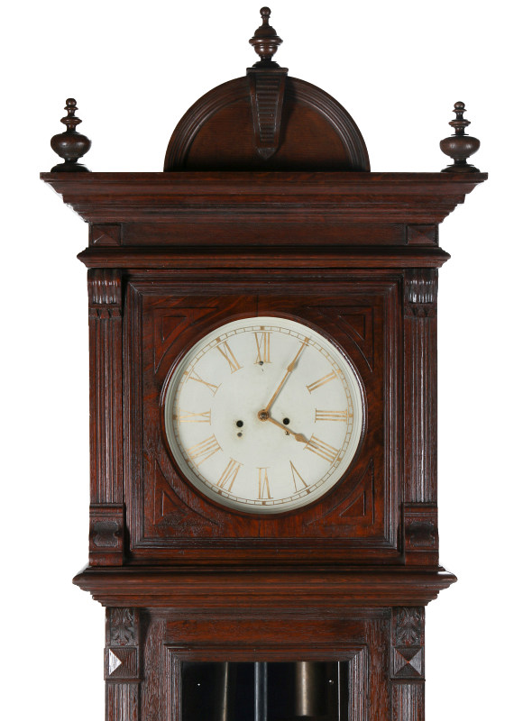 TALL CLOCK W/ SETH THOMAS MVMNT & REGINA MUSIC BOX