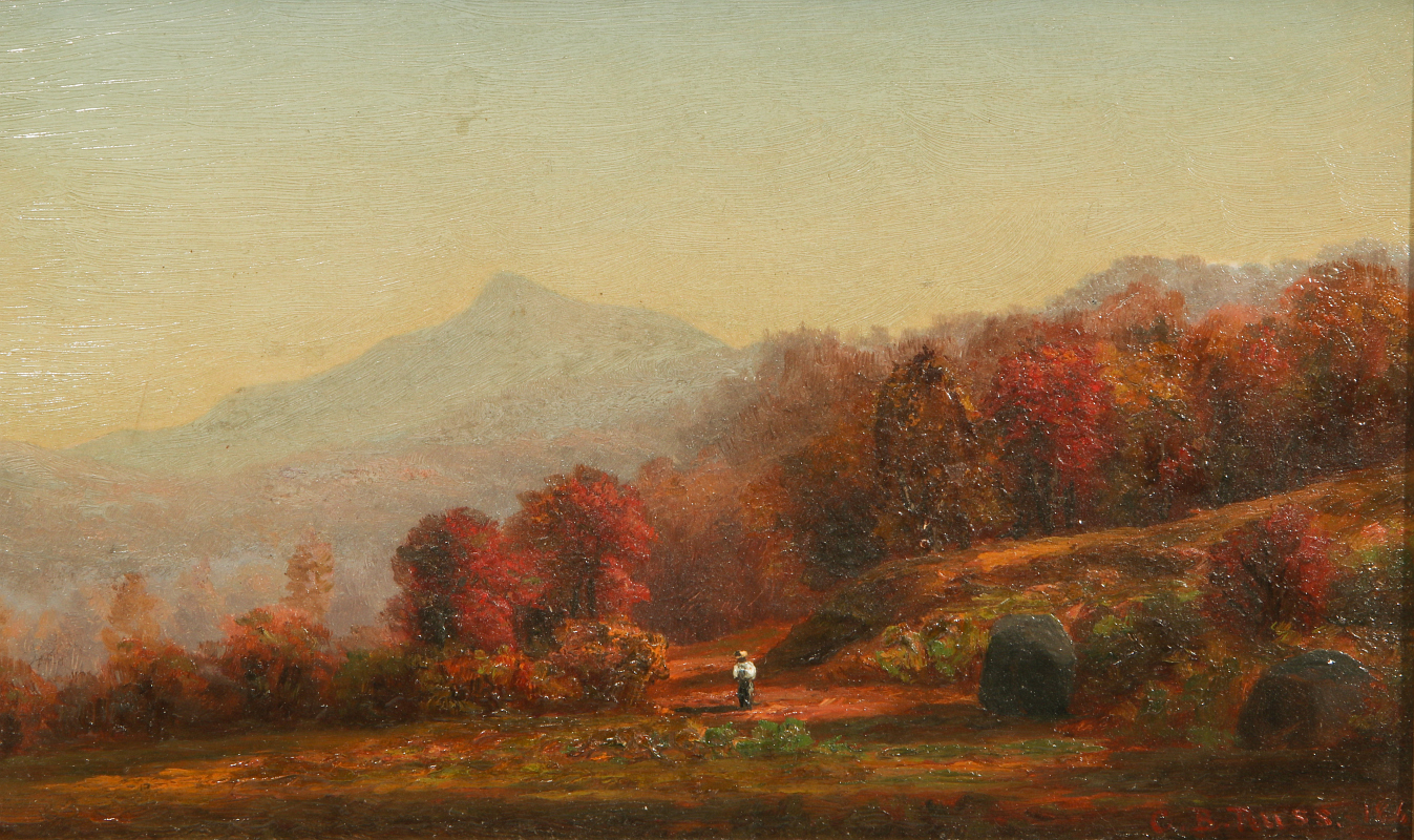 CHARLES RUSS (1825 - 1920) HUDSON VALLEY O/P