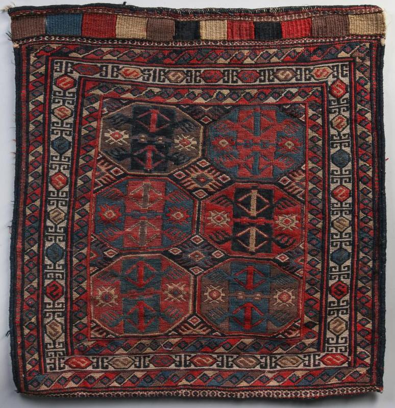 A SOUMAK FLAT WEAVE BAG FACE