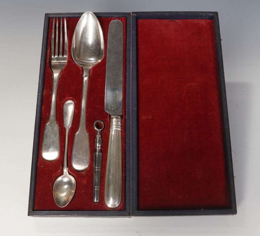 NICHOLS AND PLINKE RUSSIAN SILVER PRESENTATION SET