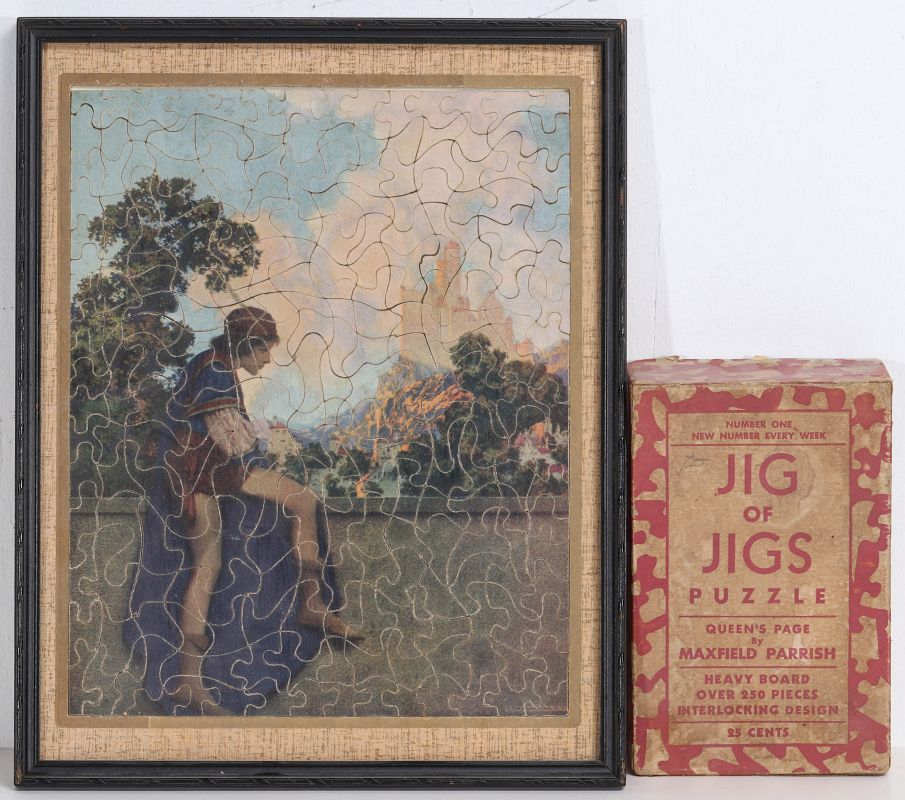 ORIGINAL MAXFIELD PARRISH PUZZLE IN BOX