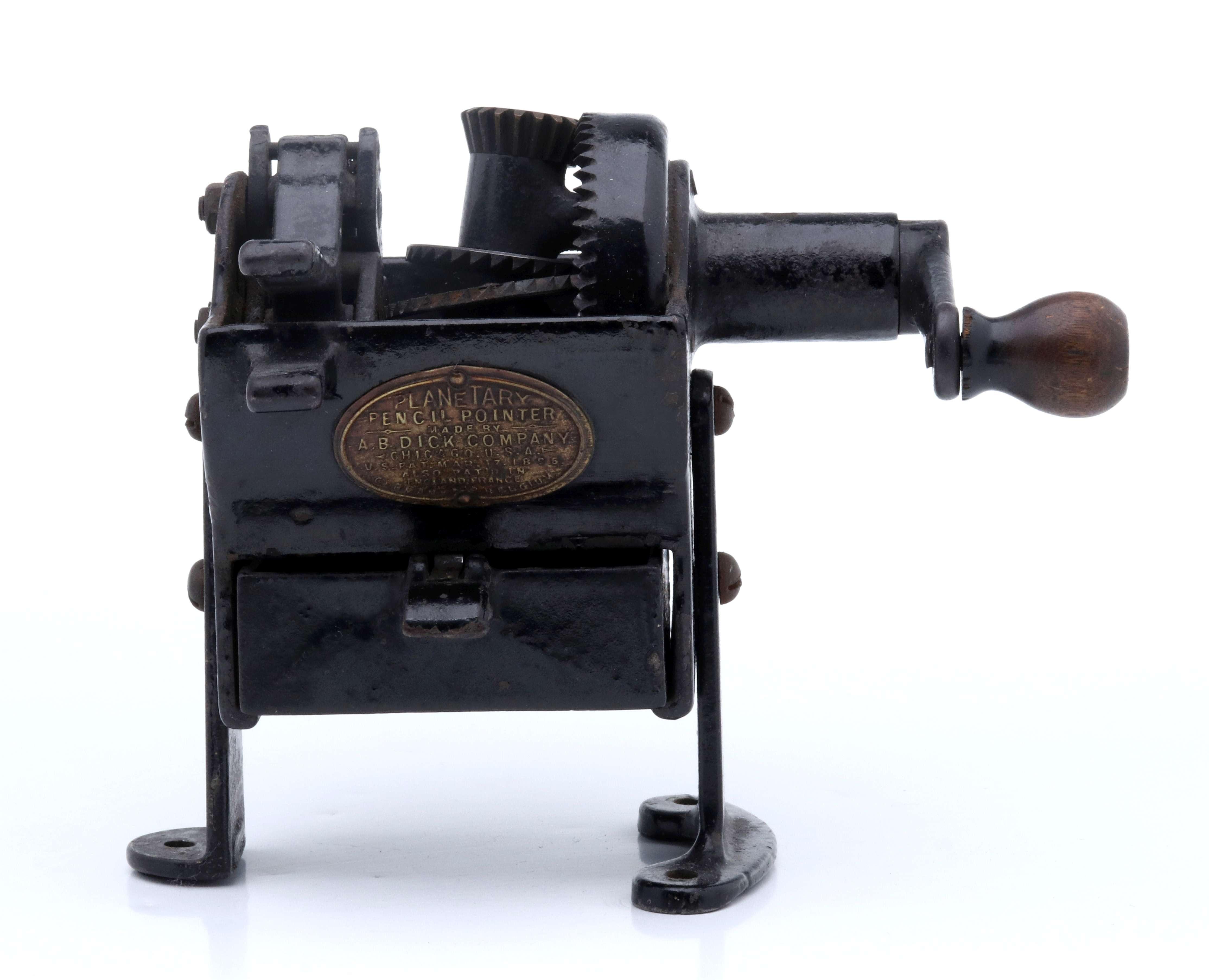 A 'PLANETARY PENCIL POINTER' SHARPENER C. 1896