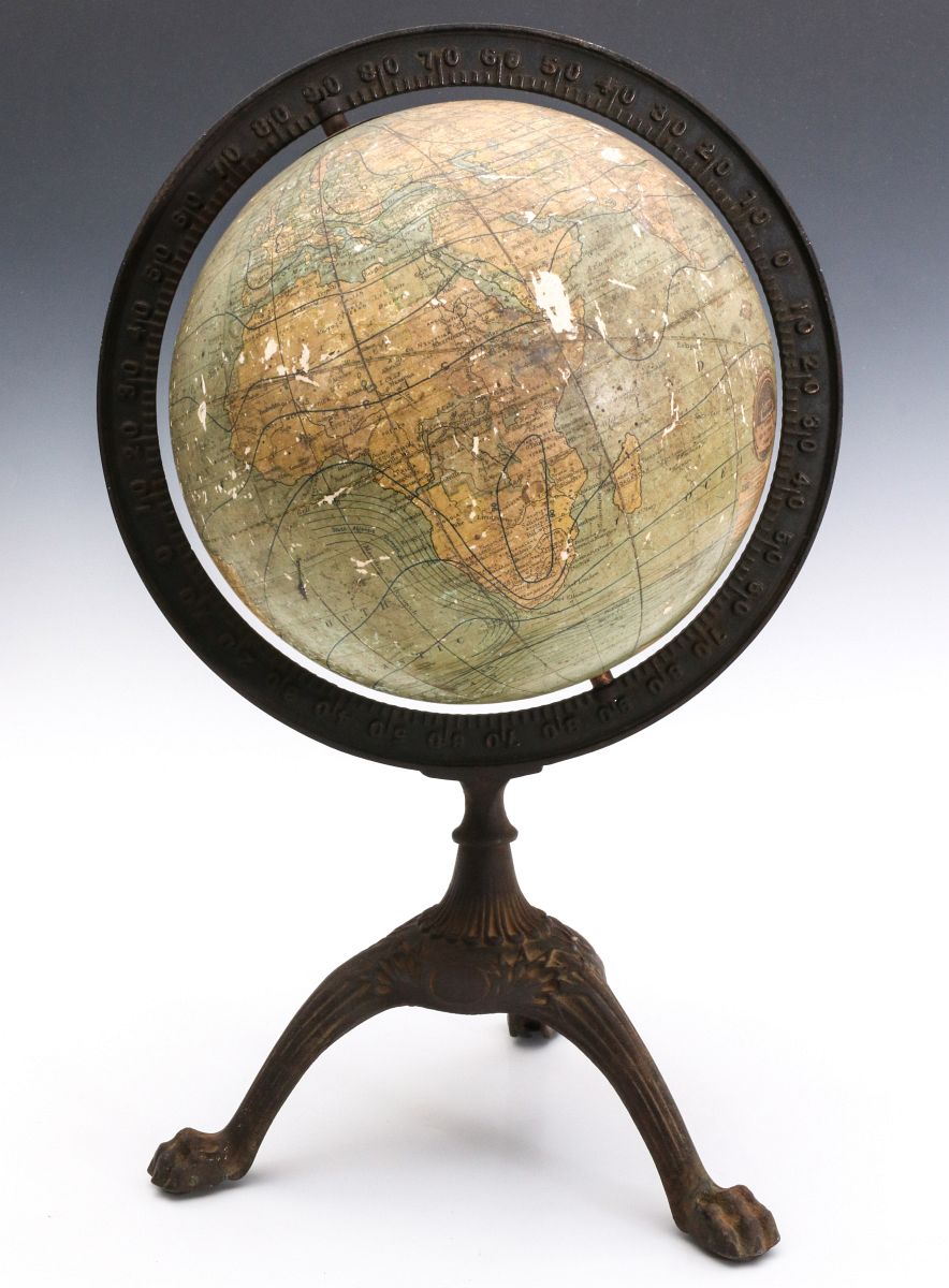 A FLANAGAN COMPANY 8 INCH TERRESTRIAL GLOBE