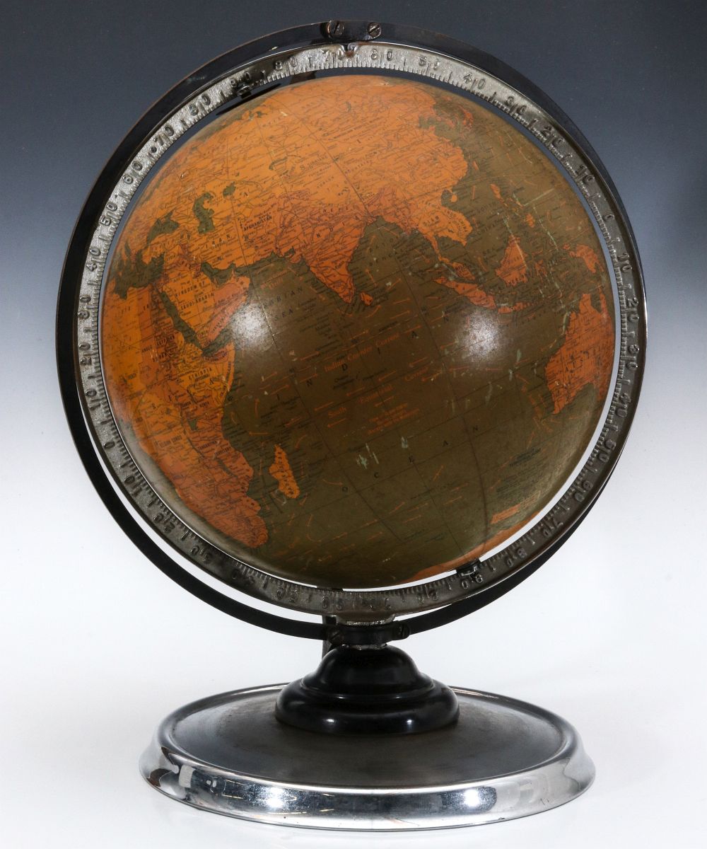 CRAMS WORLD GLOBE W/ SUN AND SEASONS INDICATOR ARM