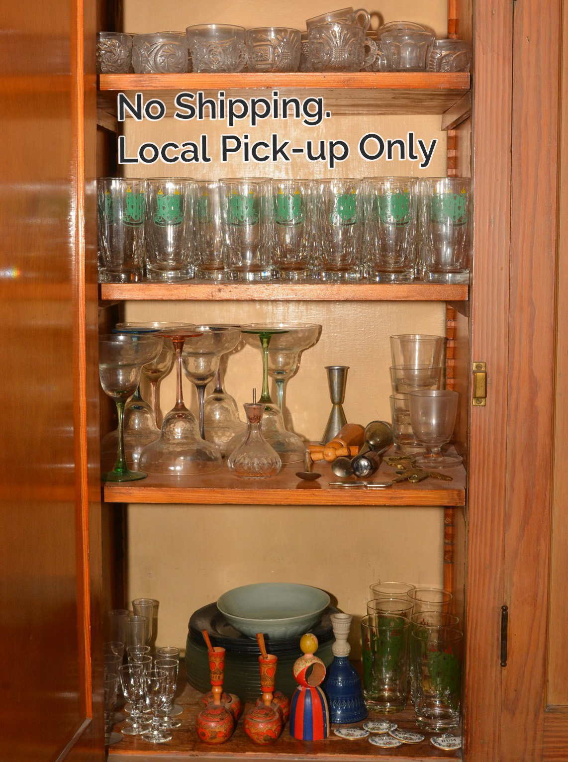 SHELVES FULL. NO SHIPPING. CLICK FOR MORE IMAGES