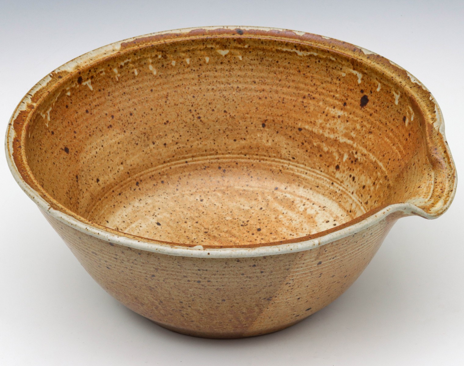 KEN FERGUSON (1938 - 2005) STONEWARE BATTER BOWL