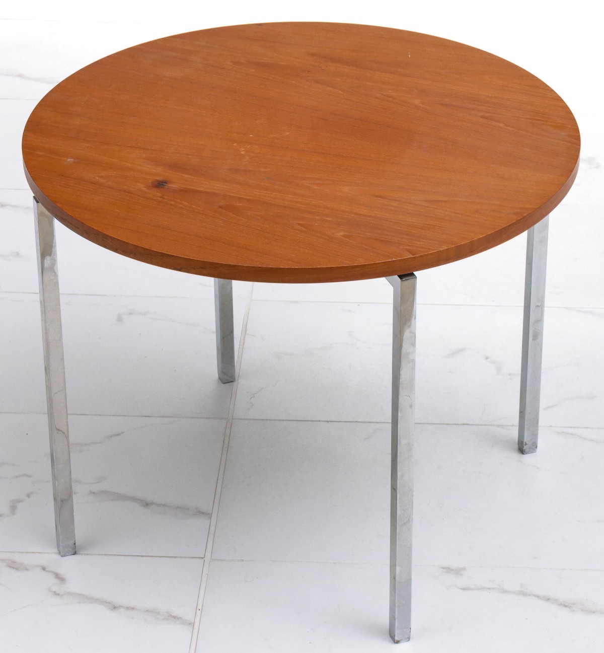 MODERN SIDE TABLE SIGNED KNOLL INTERNATIONAL