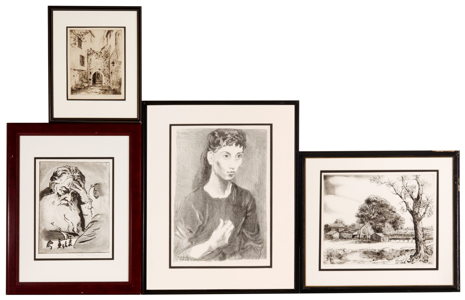 R. SOYER, J. MARGULIES, OTHER PENCIL SIGNED PRINTS