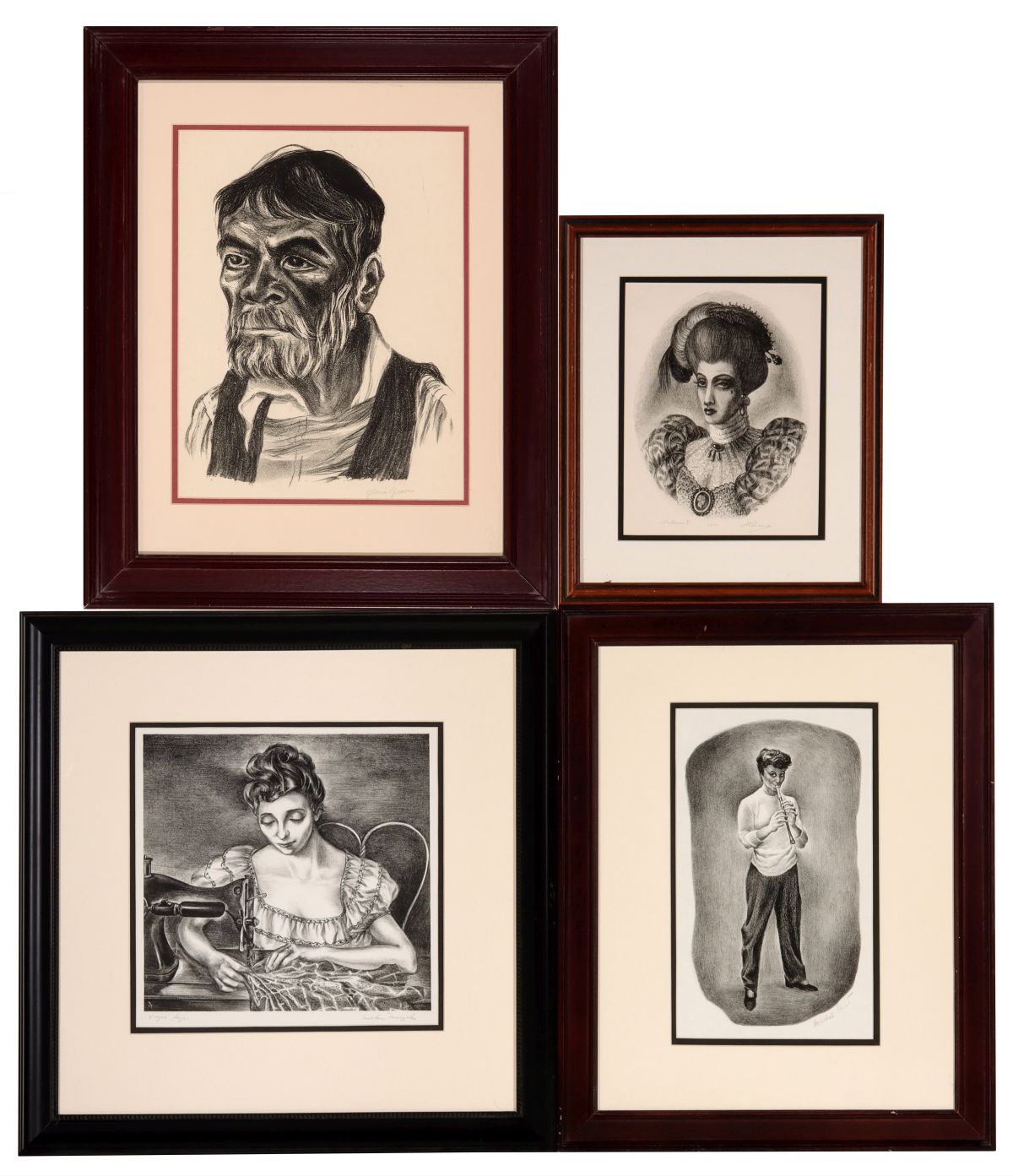 HERSCHEL LEVIT AAA AND OTHER PENCIL SIGNED LITHOS