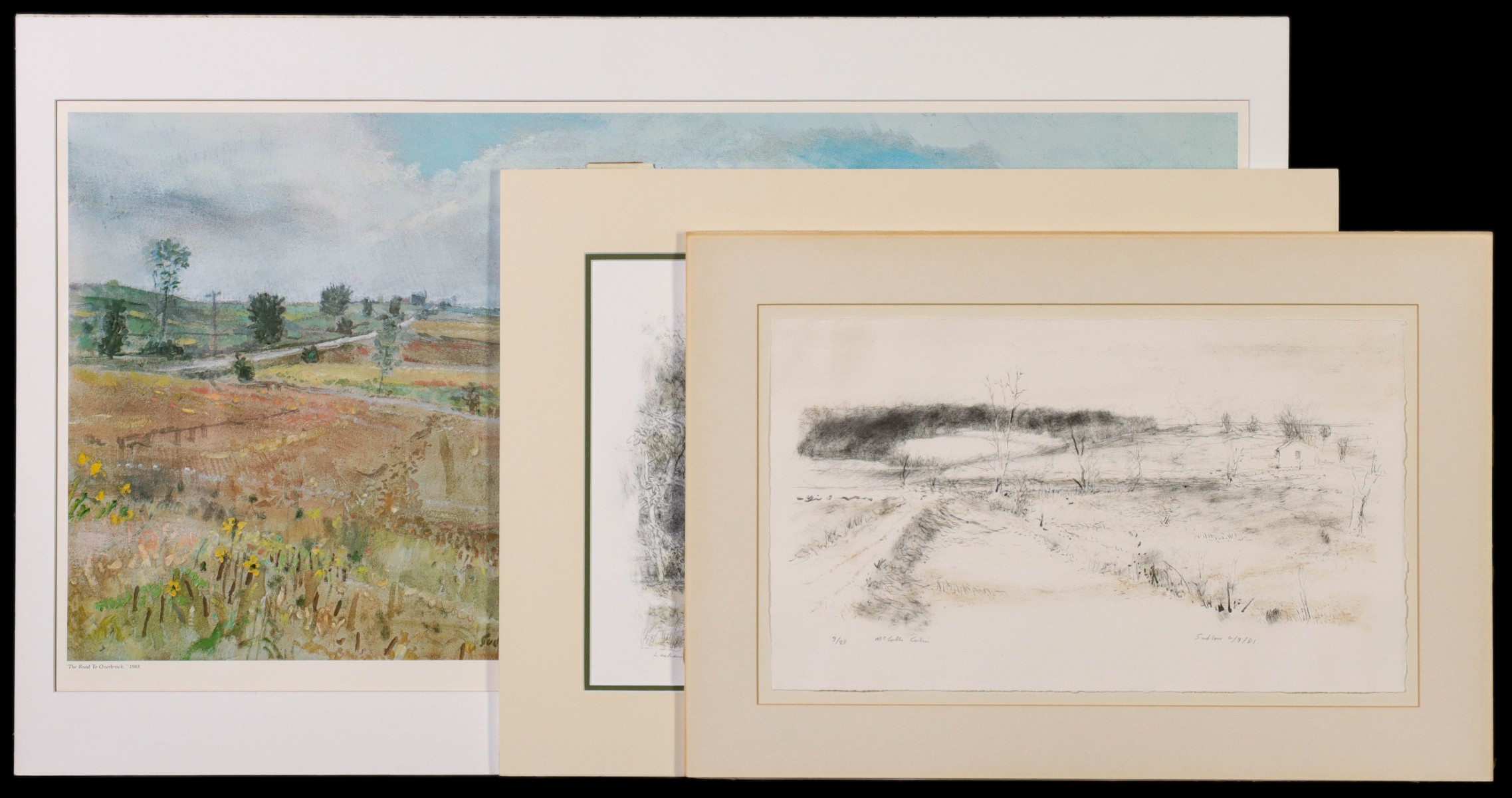 ROBERT SUDLOW (1920-2010) PENCIL SIGNED PRINTS