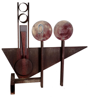 20th Century Design Metal Art Sculpture