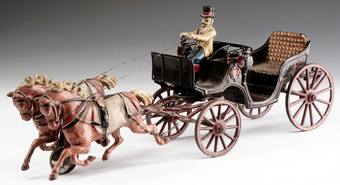 Scarce Pratt and Letchworth Barouche Carriage