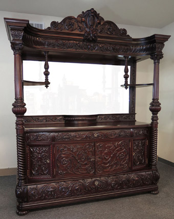 A Hevily Carver Horner Mahogany Sideboard