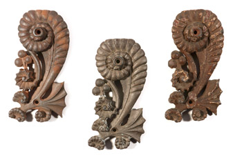 Louis Sullivan Iron Ornaments