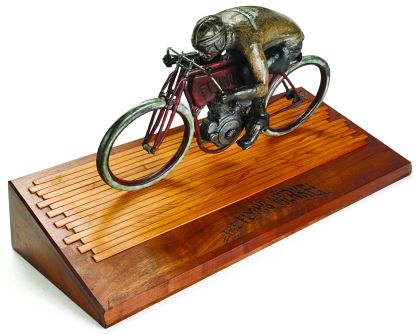 Jeff Decker (born 1966) Bronze, The Flying Merkel