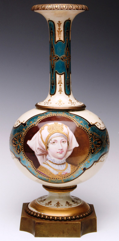 A Fine Russian Enamel Vase