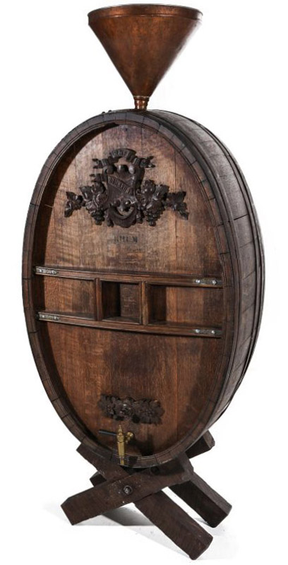 Antique Wine Cask, 62 Inches