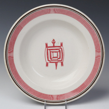 Santa Fe Railroad Dining Car China, Including Mimbreno Pattern