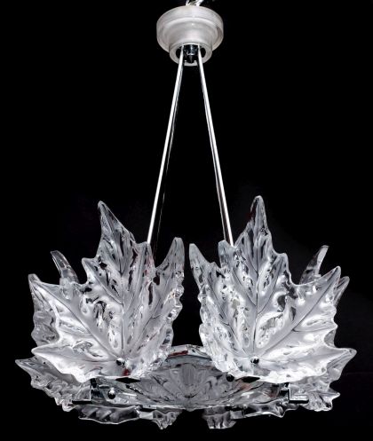 A Lalique Champs Élysées Chandelier