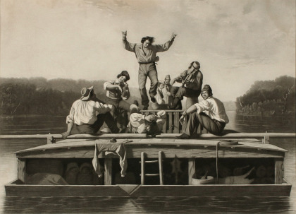 George Caleb Bingham (1811‑1879) Mezzotint