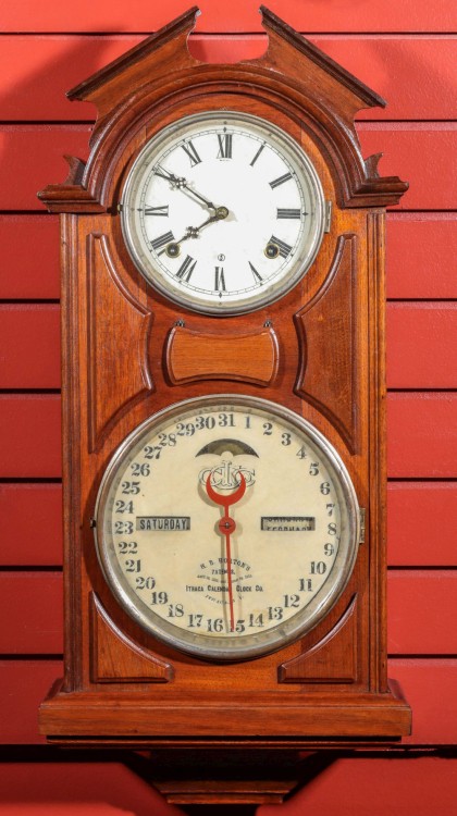 Double Dial Calendar Clocks