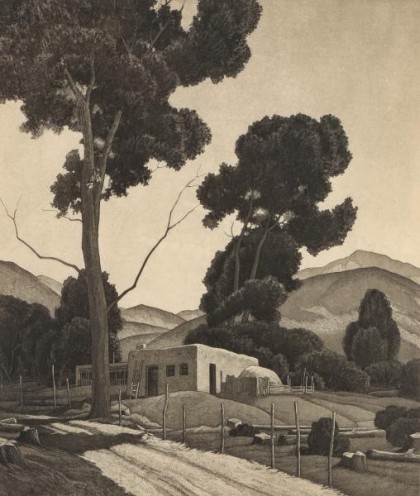 Charles Capps (1898‑1981) Aquatint