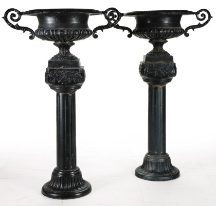 Cast Iron Garden Urns and Furniture