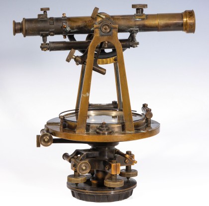 Theodolite Engraved B & O Railroad 27 on the Horizontal Circle