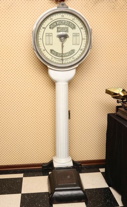 A Coin-Operated Lollipop Scale Circa 1920