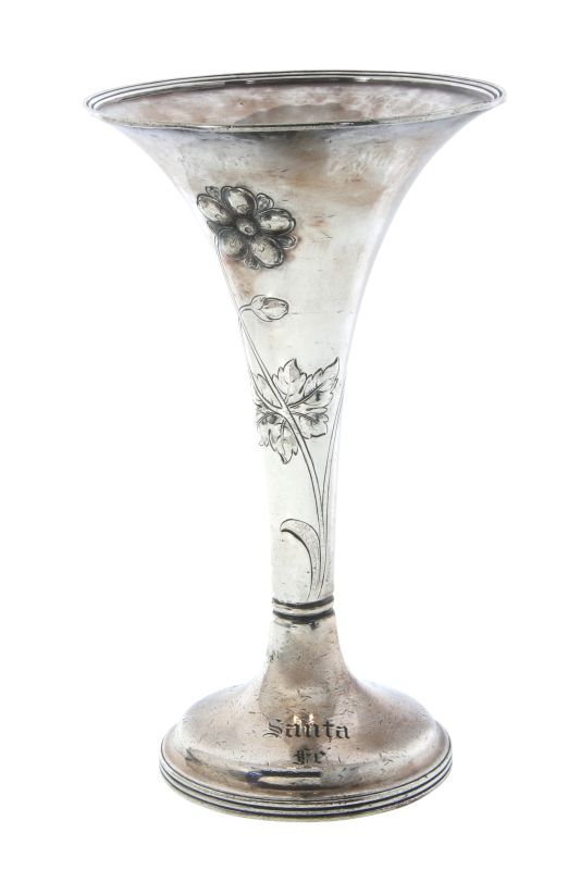 AT&SF SANTA FE RR GORHAM SILVER VASE 2066