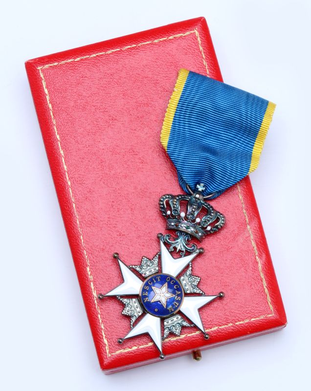 SWEDISH ORDER OF THE POLAR STAR, KNIGHT 1ST CLASS