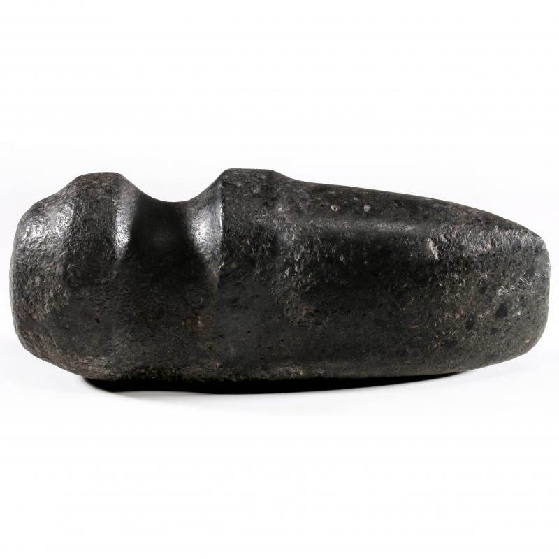 A 3/4 GROOVE STONE AXE HEAD