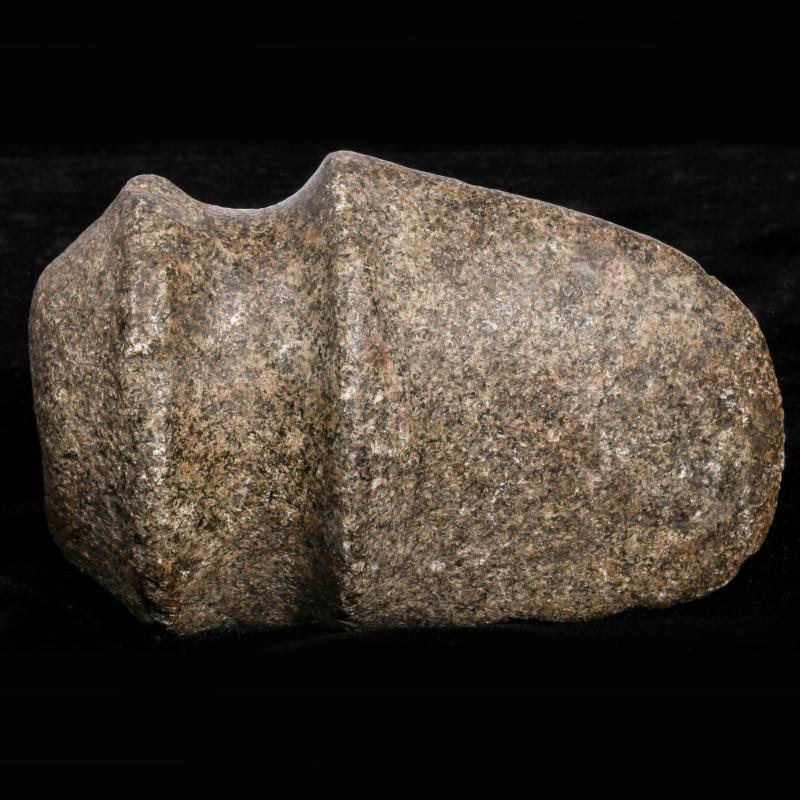 A 3/4 GROOVE STONE AXE HEAD