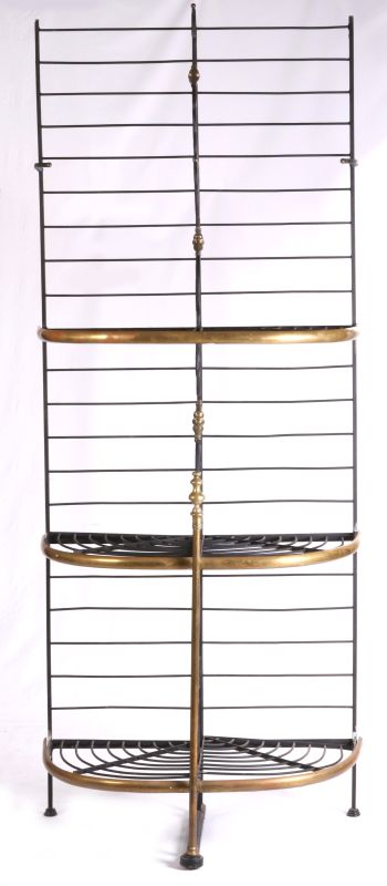 A TALL NARROW BAKER'S RACK - AS FOUND