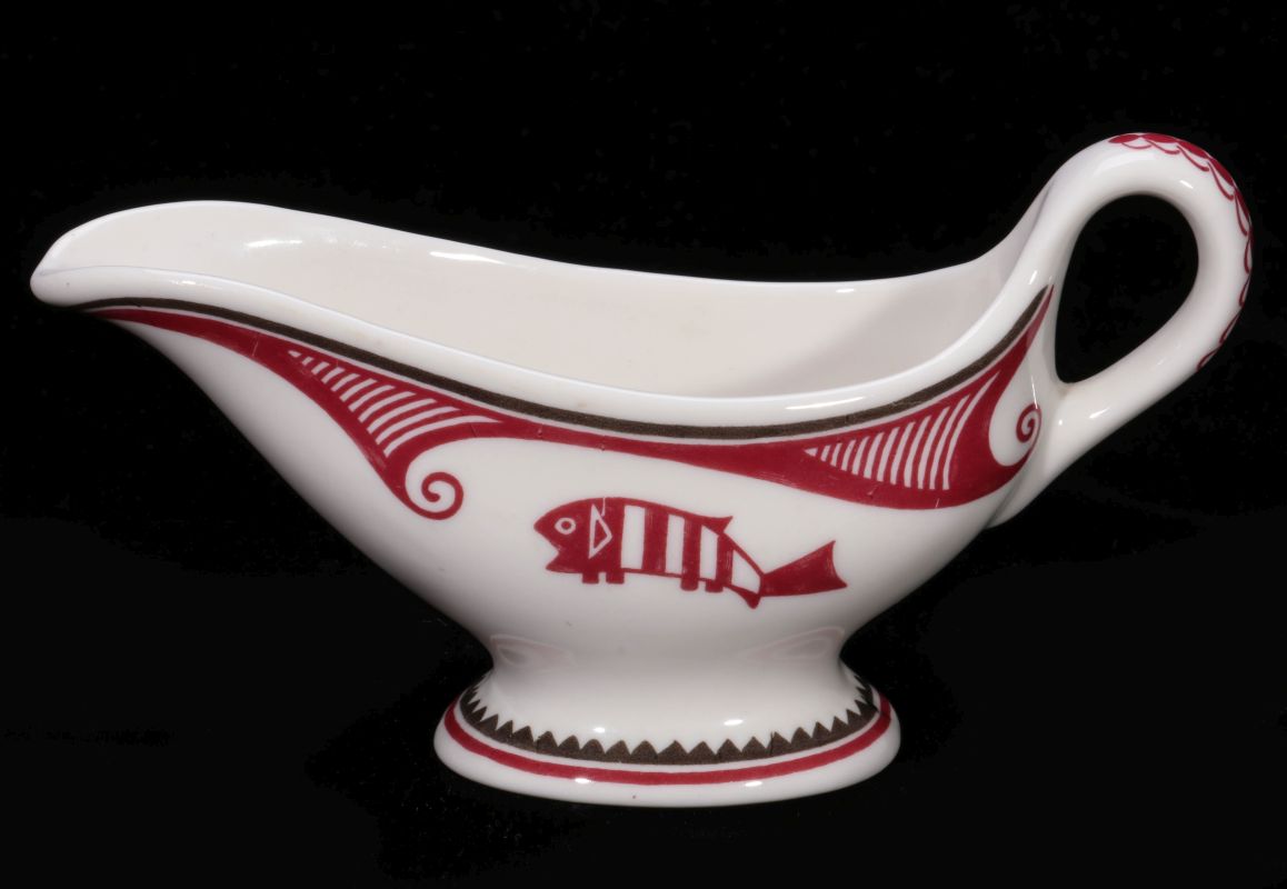 AT&SF SANTA FE RR MIMBRENO SAUCE BOAT