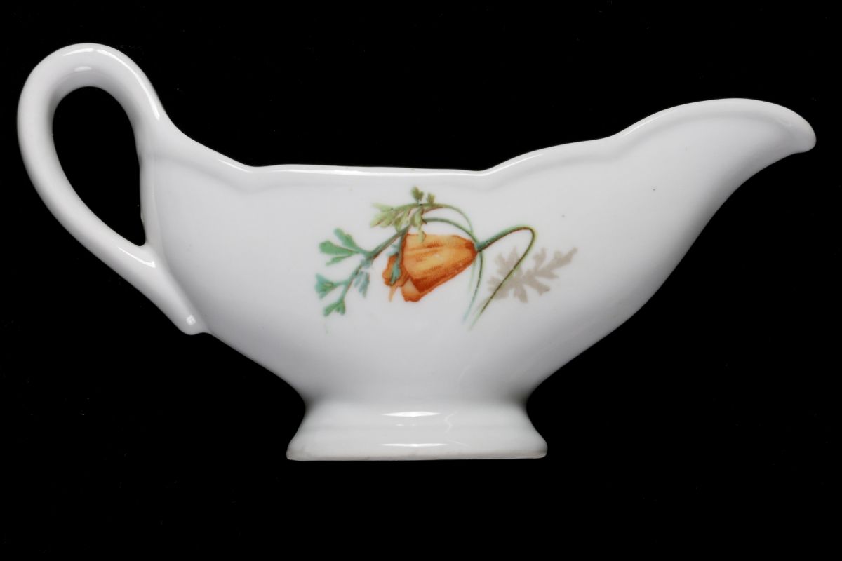 AT&SF SANTA FE RR CALIFORNIA POPPY GRAVY BOAT