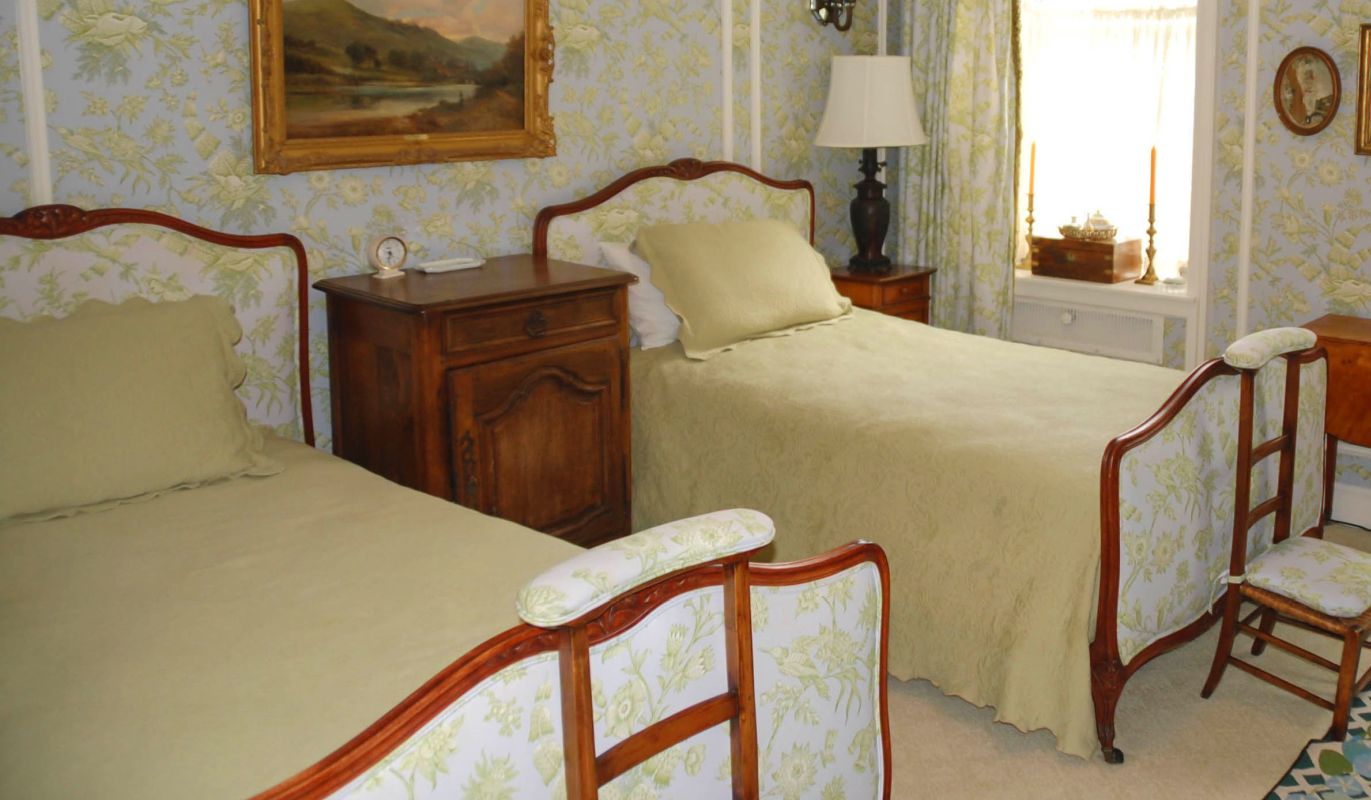 A PAIR EARLY 20TH CENTURY LOUIS XV STYLE TWIN BEDS