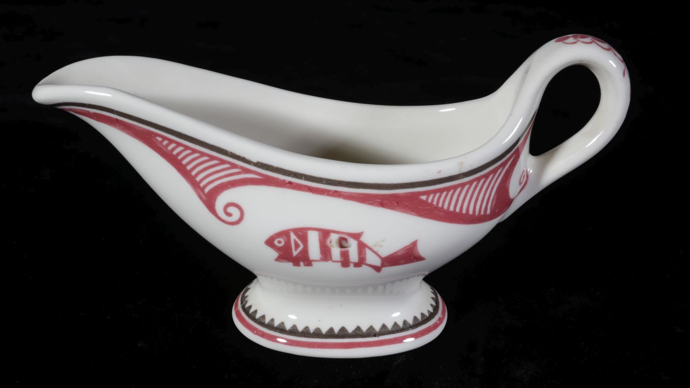 AT&SF SANTA FE RR MIMBRENO SAUCE BOAT