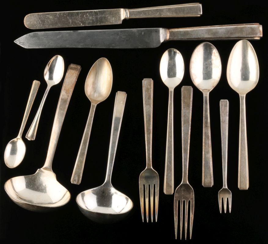 AT&SF SANTA FE SILVER PLATED FLATWARE