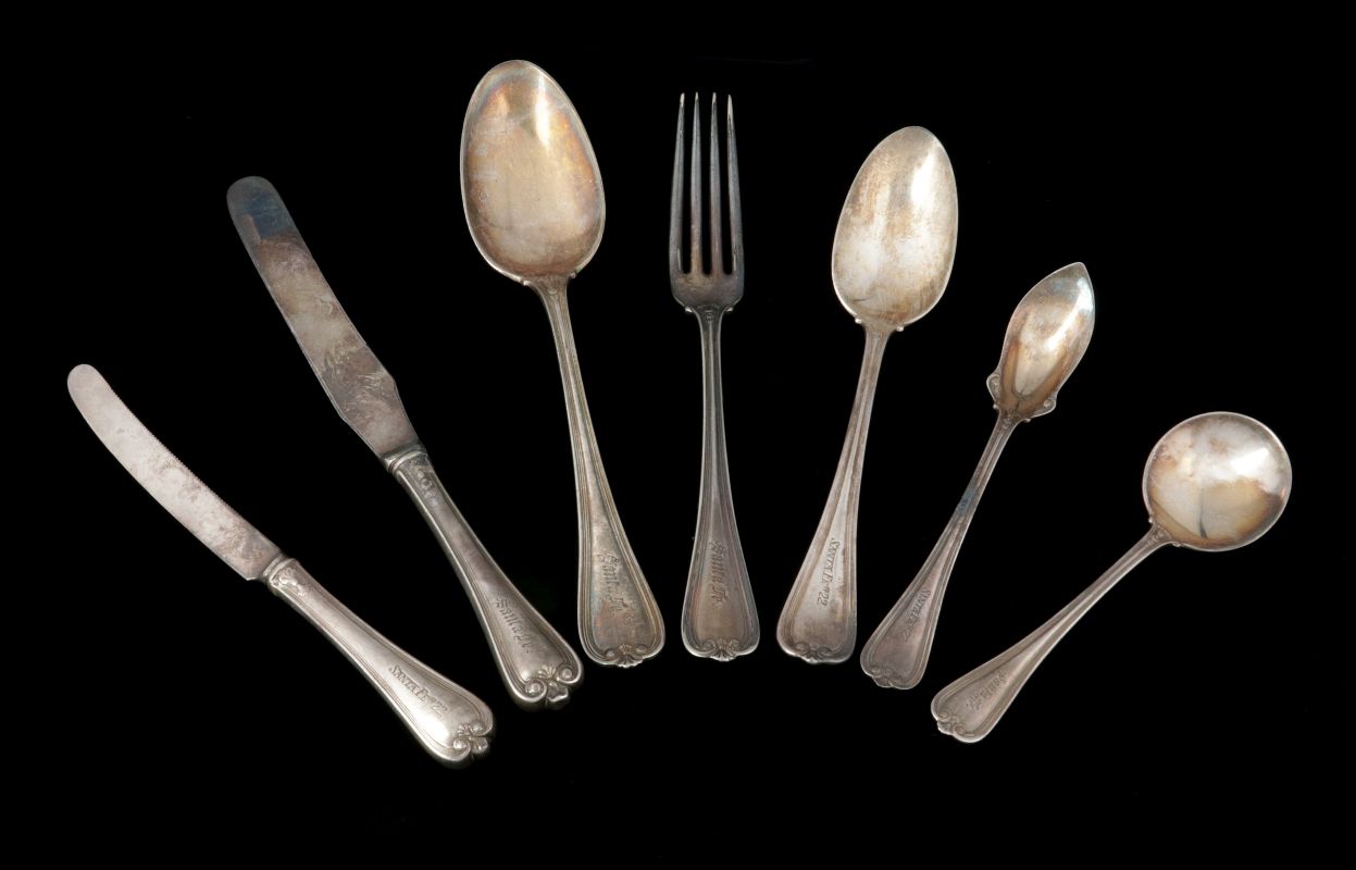 AT&SF RR PRISCILLA PATTERN FLATWARE