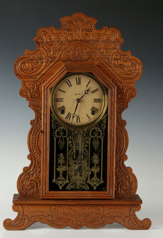 AN INGRAHAM KITCHEN CLOCK