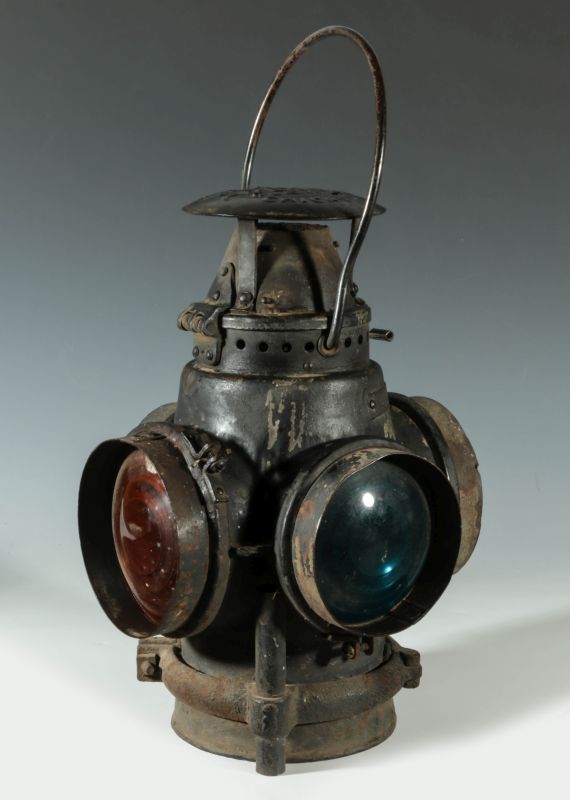 AT&SF SANTA FE RAILROAD ADLAKE SWITCH LAMP