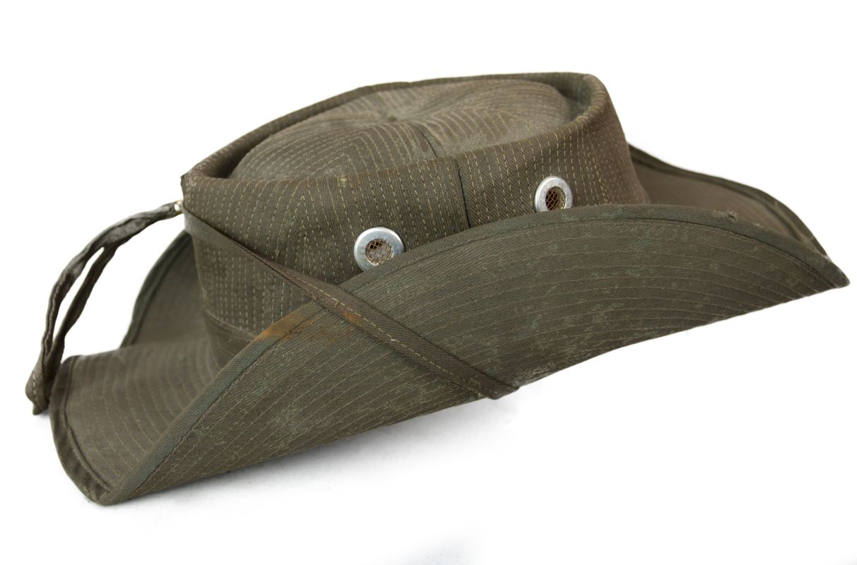 US VIETNAM WAR ERA BOONIE BUSH HAT, TAN SON NHUT