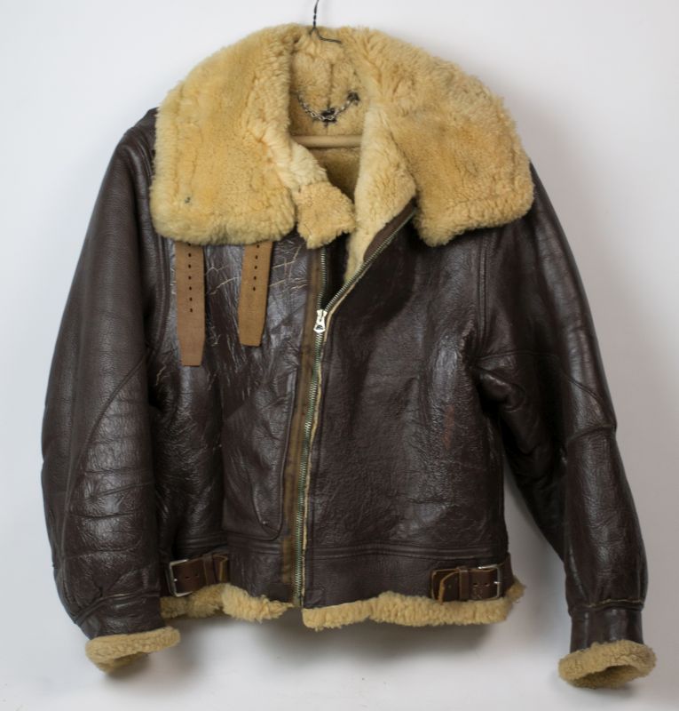 WWII US AAF B-3 FLIGHT CREW SHEEPSKIN JACKET