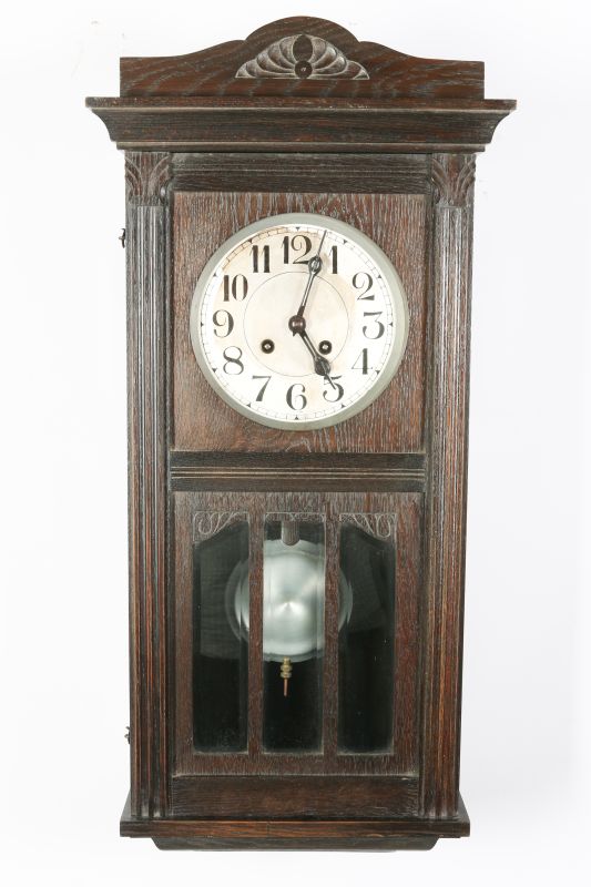 A CIRCA 1900 GERMAN HANGING BOX REGULATOR