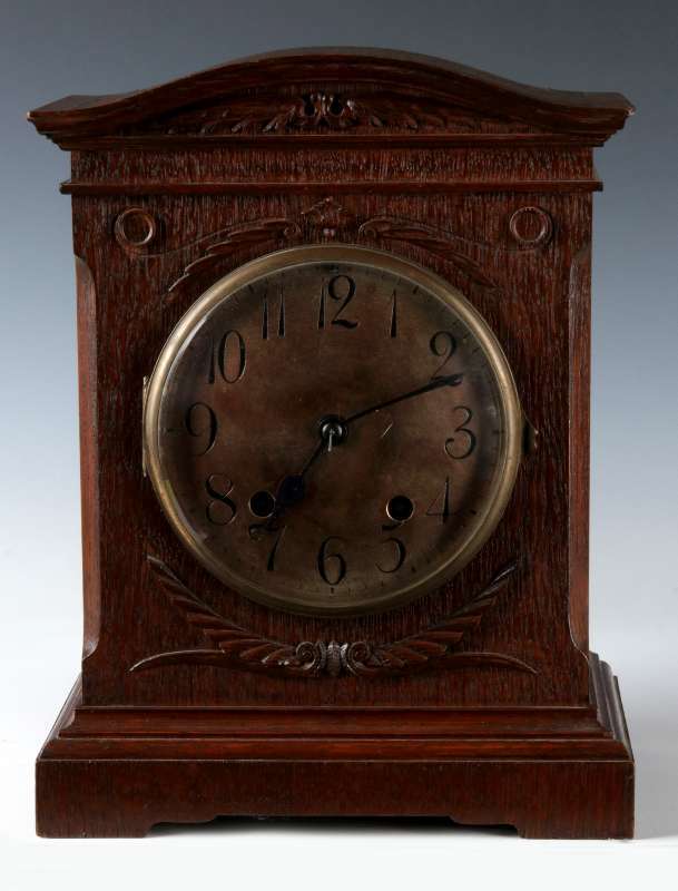 A LENZKIRCH BRACKET CLOCK