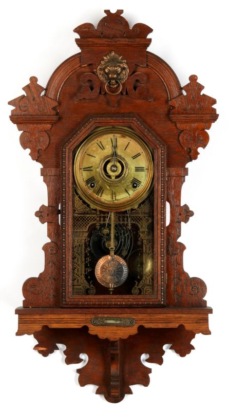 A SETH THOMAS KING BEE HANGING KITCHEN CLOCK